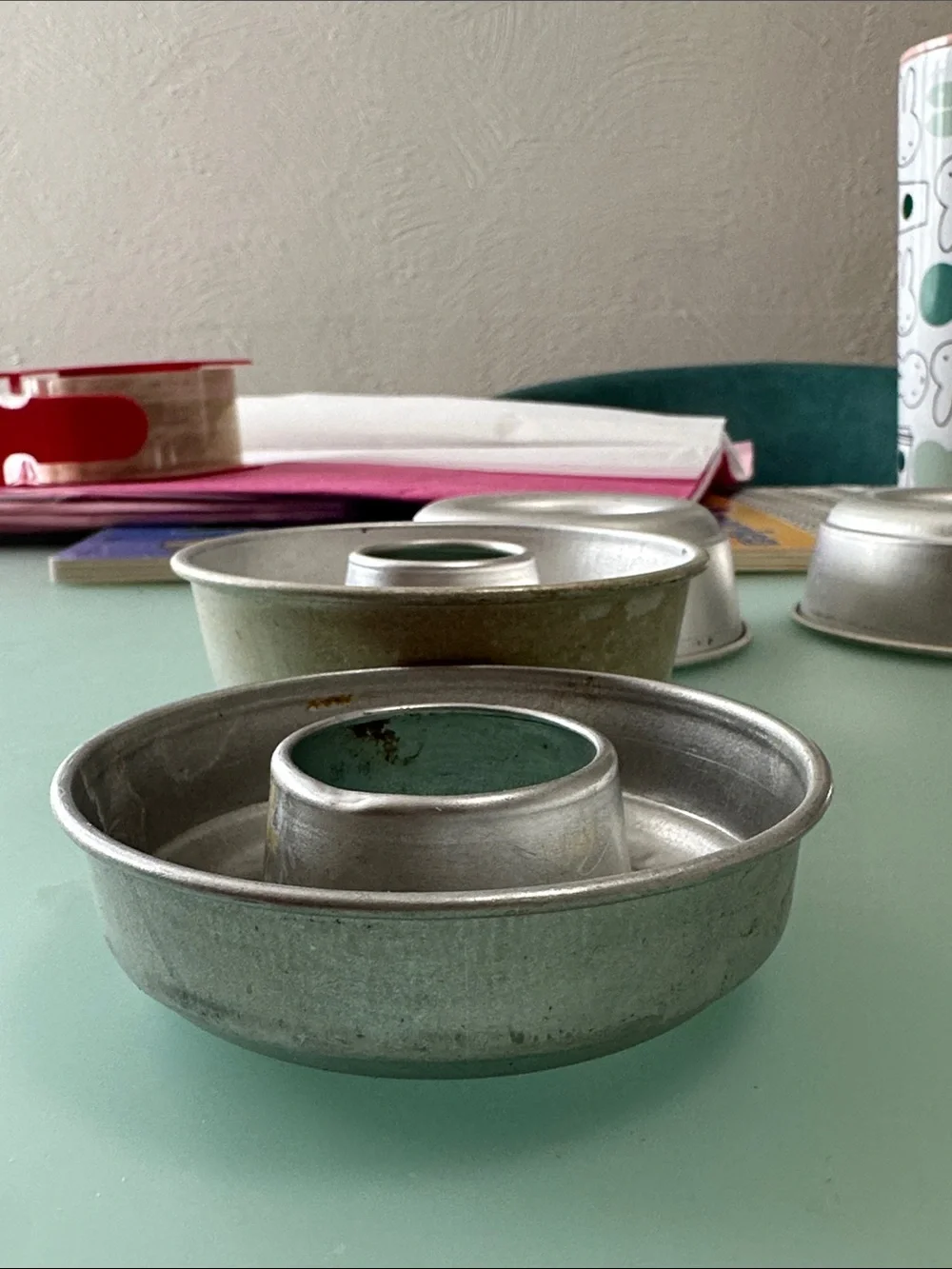 Aluminum baking/jello molds